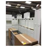 27 Piece Silvercreek Shaker White Dream Kitchen