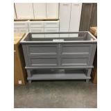 48" Sterling Gray Vanity w/2 Handle Options