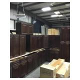 14 Piece Silvercreek 36" Bristol Chocolate Kitchen