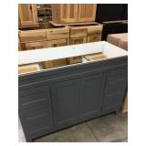 48" Anka Cement Grey Vanity w/ Hardware
