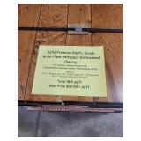 Rustic Distressed Cherry Hardwood x 584 sq ft