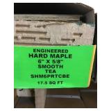 6 Varities of Engineered Hardwood x1083 Sq Ft