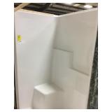 60" Center Drain Alcove Shower w/ Seating