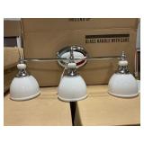 Kichler 5369CH 3 Bulb Chrome Vanity Light x2