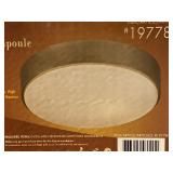 1 Light Flush Mount x 2