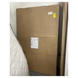 Steel Rectangular Dining Table w/Slat Top