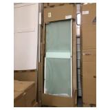 Two Frosted Glass panels.