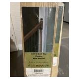 Ball Top Poplar Half Newel Post x 8