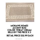 Mohawk Homes Accent Rug x 3