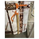 Log Roller w/Wood Handle x 2