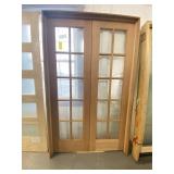 48" Cherry Wood Interior Double Door