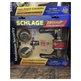 Schlage RH Deadbolt and Handle Set x 4