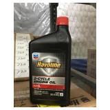 Case of Havoline 2-Cycle Engine Oil