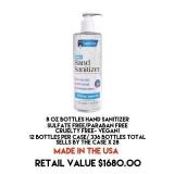 8oz Bottle Hand Sanitizer x 28 boxes