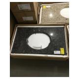 37" Granite Vanity Top w/ Oval Cut Out