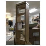 6in x 36in Pullout Wall Filler b/w Cabinets