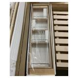 3in x 42in Pullout Wall Filler b/w Cabinets