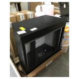 Ventless fireplace Enclosure for gas fire.