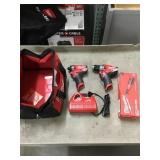 3 Milwaukee Hand Tools, Bag & Charger