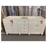72" Vanity Base (NO TOP)