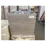 24" Grey Vanity x 2 (NO TOP)