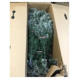 12ft Pre-lit LED Sparkling Amelia pine tree.