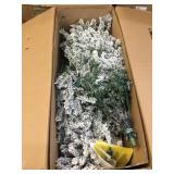 7.5ft LED Pre-Lit Artificial Christmas Tree.