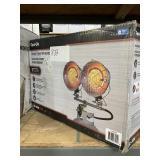 Radiant tank top heater.