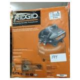 Ridgid 6 gallon pancake compressor.