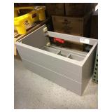 29in Wall hung Vanity no top.