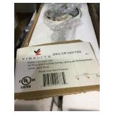 Vidalite rail ceiling lighting.