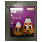 Candy Corn Duo Halloween inflatable x4.