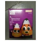 Candy Corn Duo Halloween inflatable x4.
