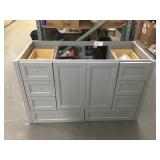 48" Gray Vanity (NO TOP)