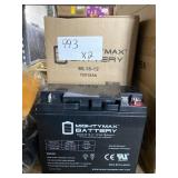 Mighty Max Battery ML18-12 x 2