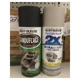 Misc spray paint x12.
