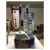 Mr Clean toilet cleaner & plunger.