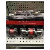 Exterior Entry Lock Set x 3