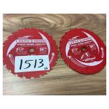 Diablo demo demon 7-1/4in 24t saw blades x6