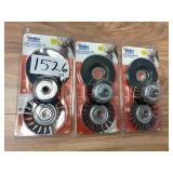 Weiler vortec pro mini grinder kit x3