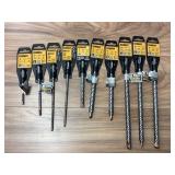 DeWalt SDS bits by the pc x10