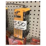 15 packs of DeWalt jig saw blades