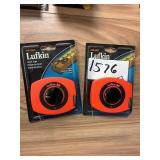 LUFKIN 50ft. Steel tape measures x2