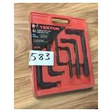 Tekton 6pc. Jumbo hex key wrench set METRIC