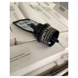 Klutch 1-1/8in impact pro hole saws by the box