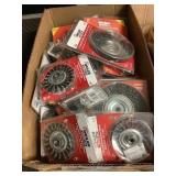 Weiler wire wheels and cup brushes by the box