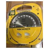 Sutherlands Pro 2pc. Carbide tooth blade set x20