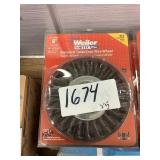 Standard Twist Knot wire wheel x 5