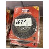 Standard Twist Knot wire wheel x 6