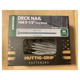 16d 3 1/2"  Deck Nail. 1lb x 12
